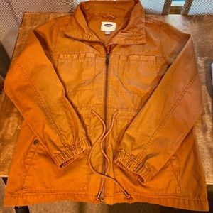 Women’s Old Navy size large burnt orange utility jacket